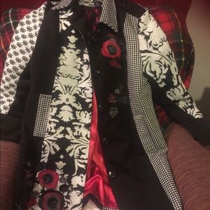 Whimsical trench coat